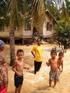 Floods in Langsa, Indonesia, 2007.: Photograph by Alastair Morrison, SIWI.